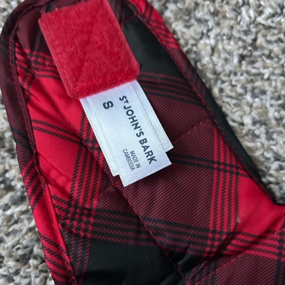 St. John’s Bark NWT checkered quilted vest Size small - Picture 5 of 6